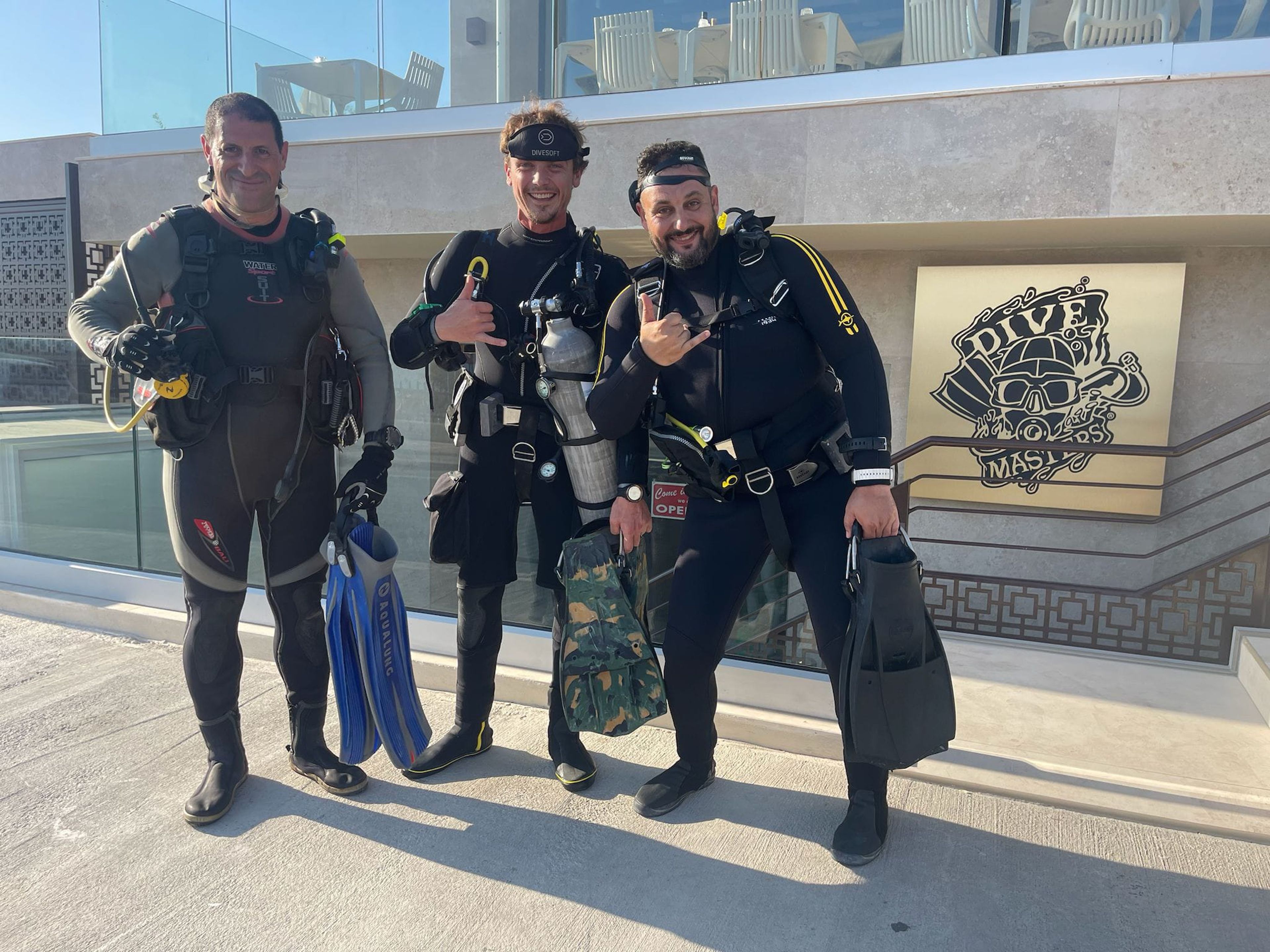 Scuba diving at Divemasters