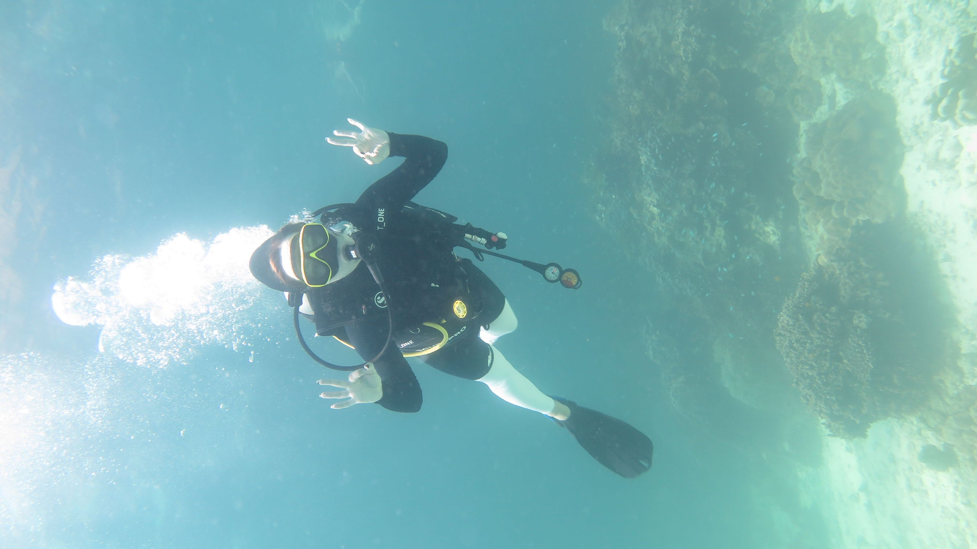 Scuba diving at Banana Bay Racha Noi
