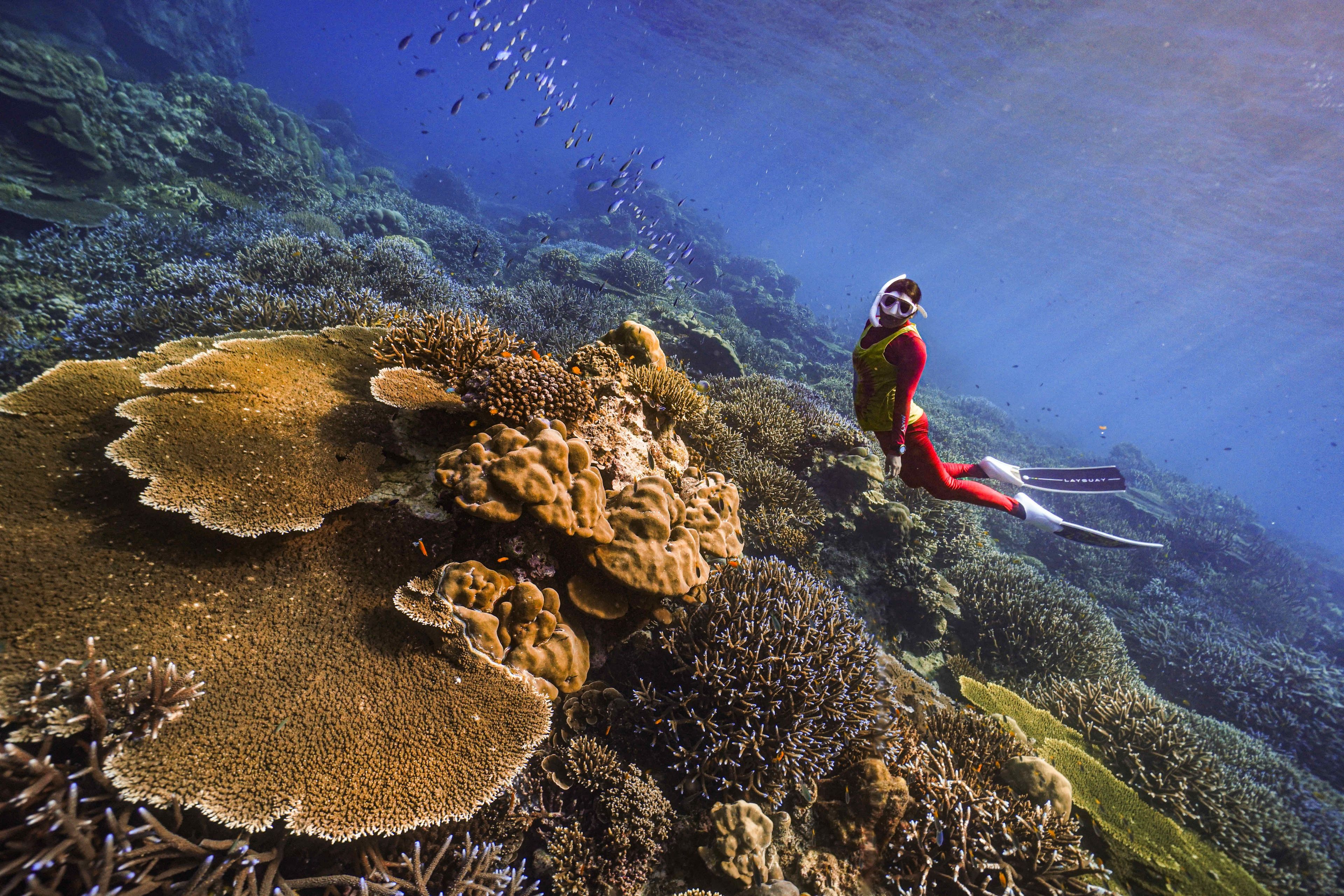 Post at Surin Islands National Marine Park