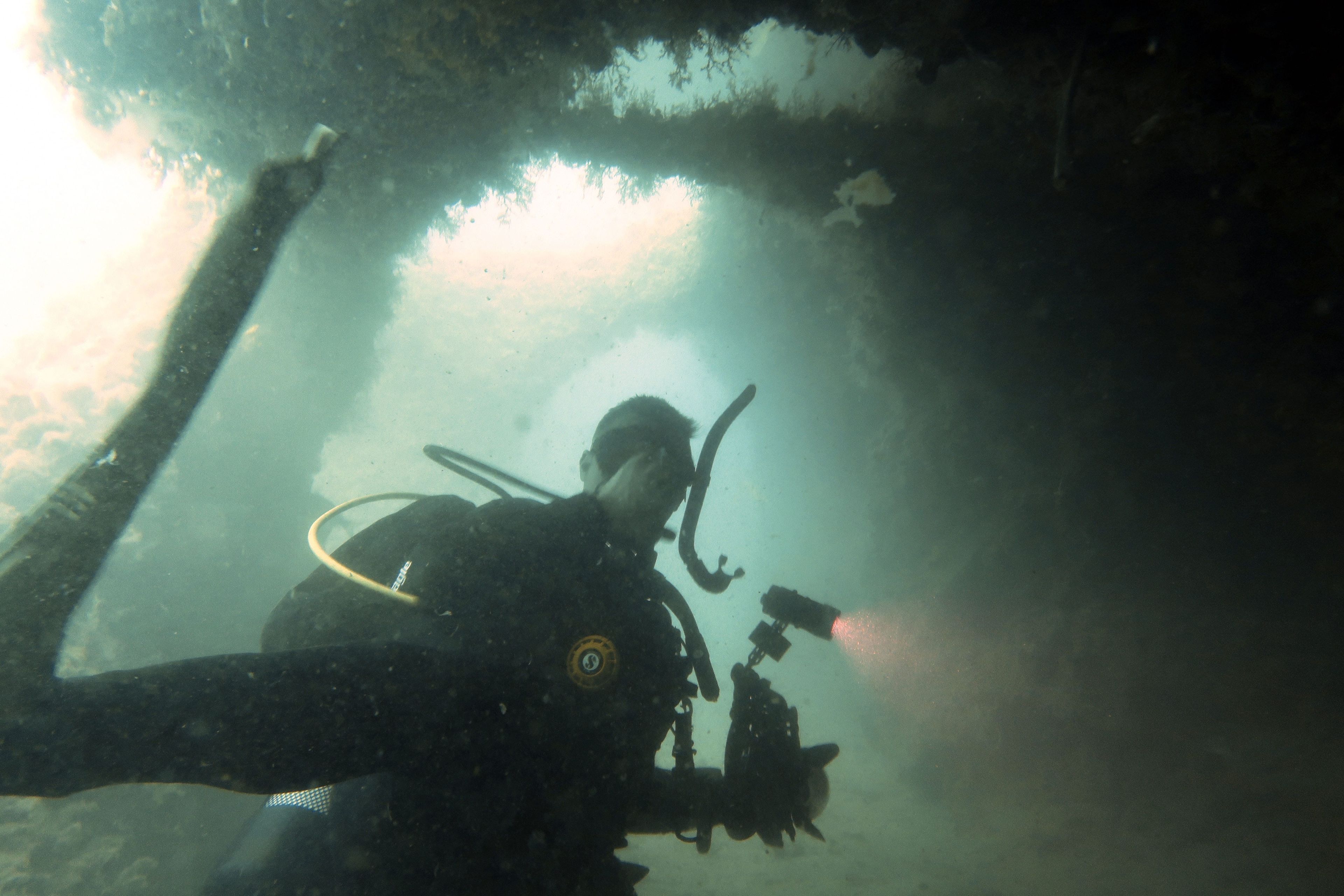 Scuba diving at Banjol