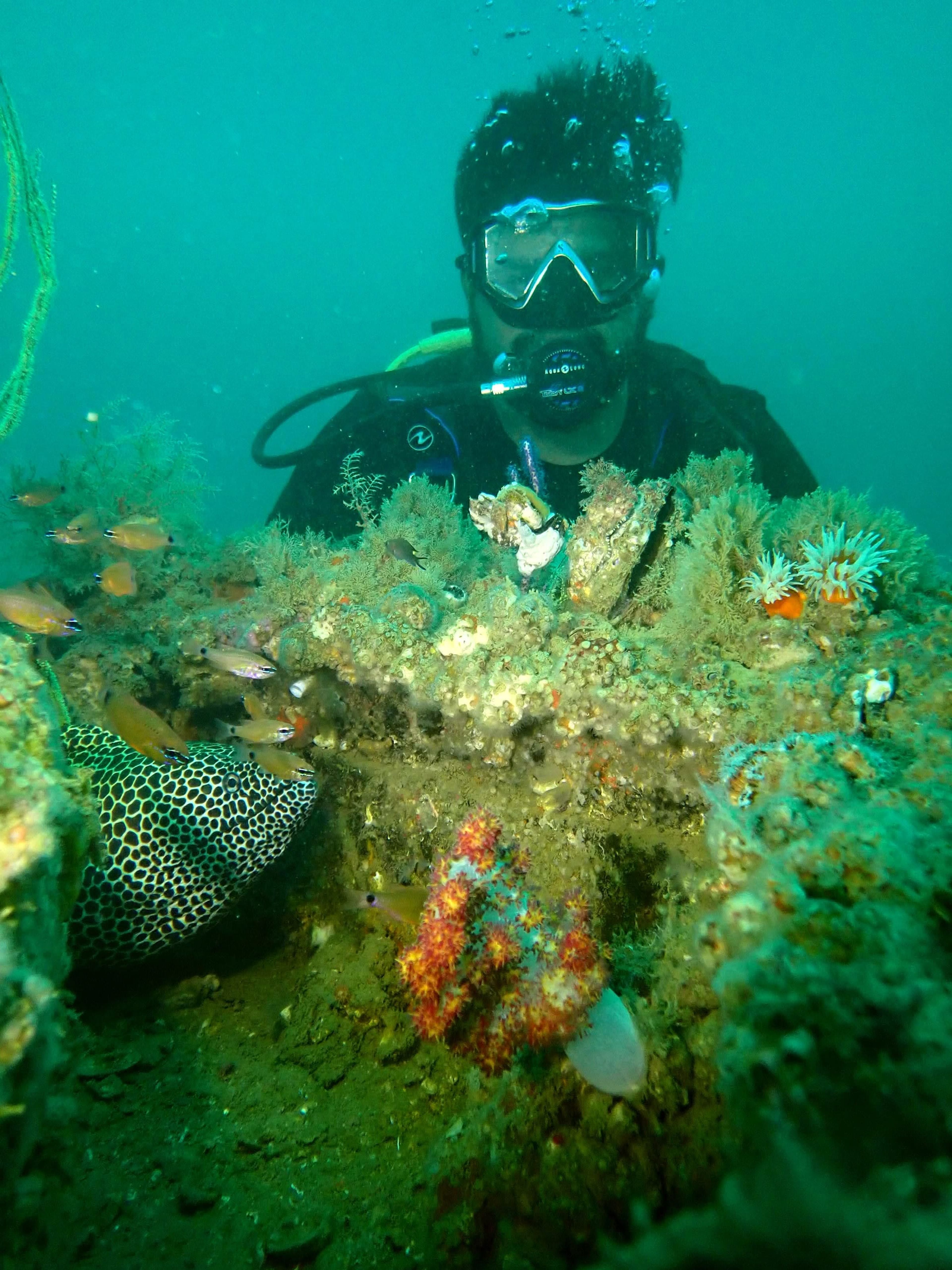 My first wreck dive at 32m
