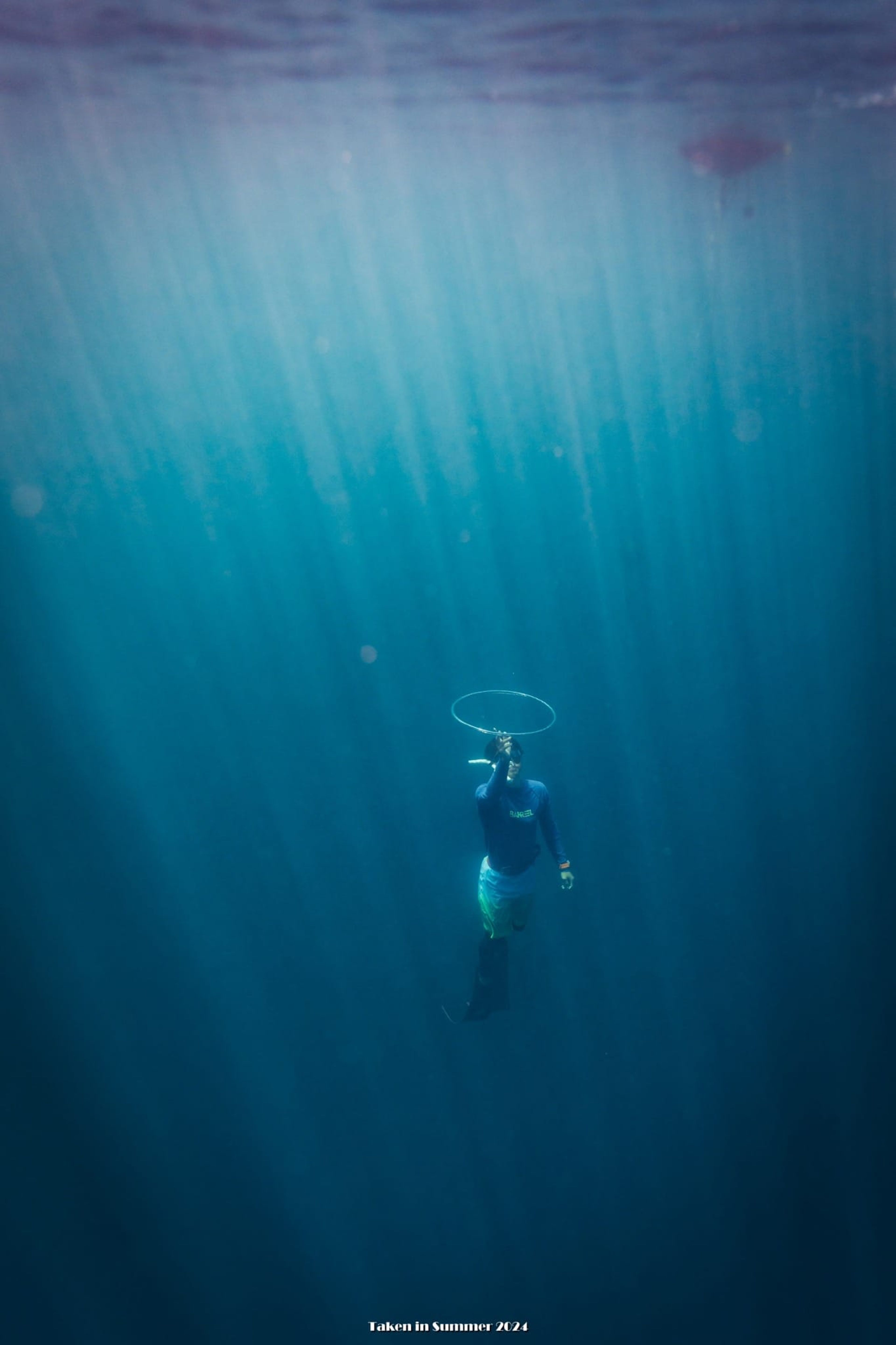 Freediving at 龍洞灣4號潛點-和美國小