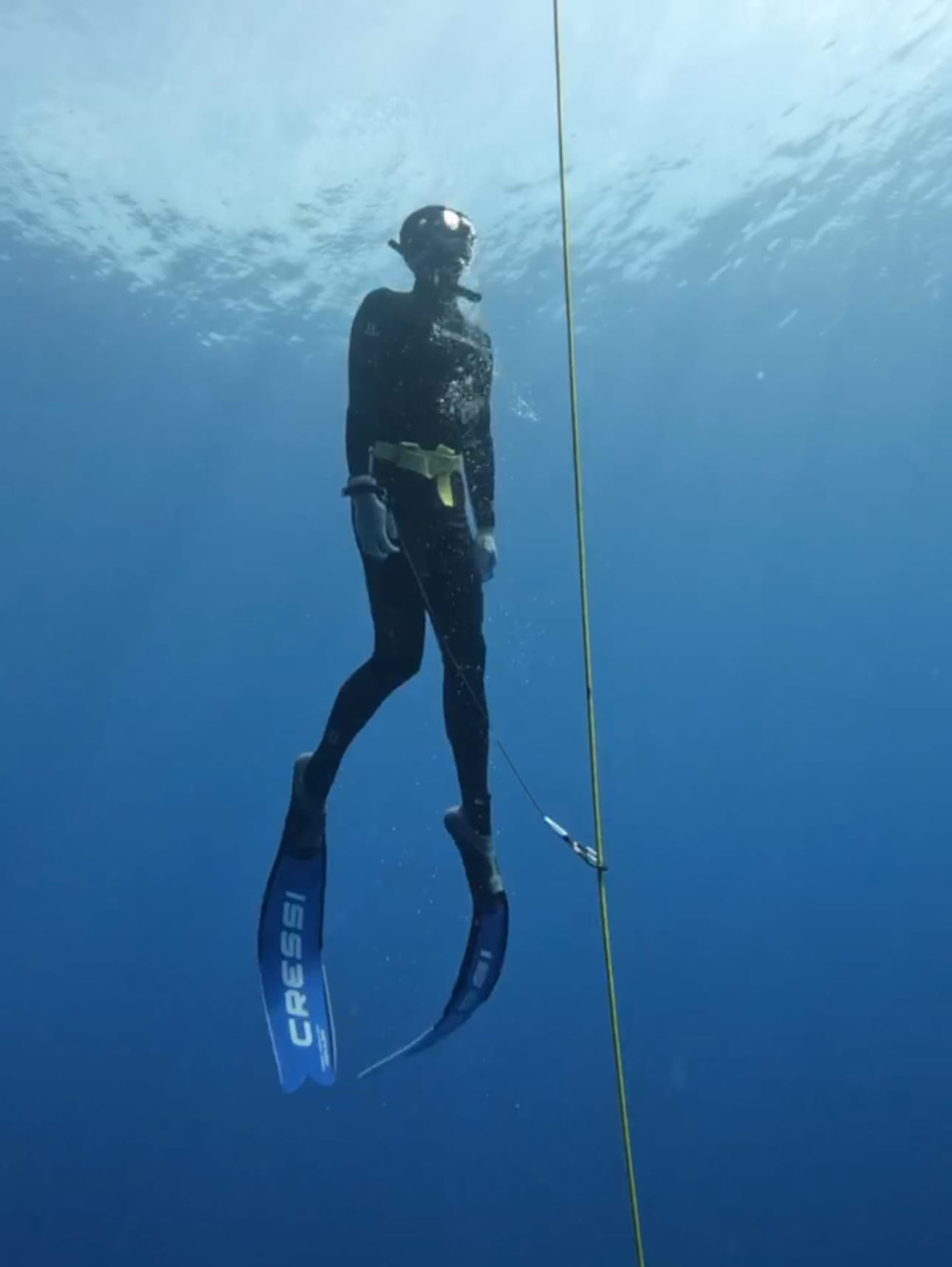 Freediving at 美人洞外