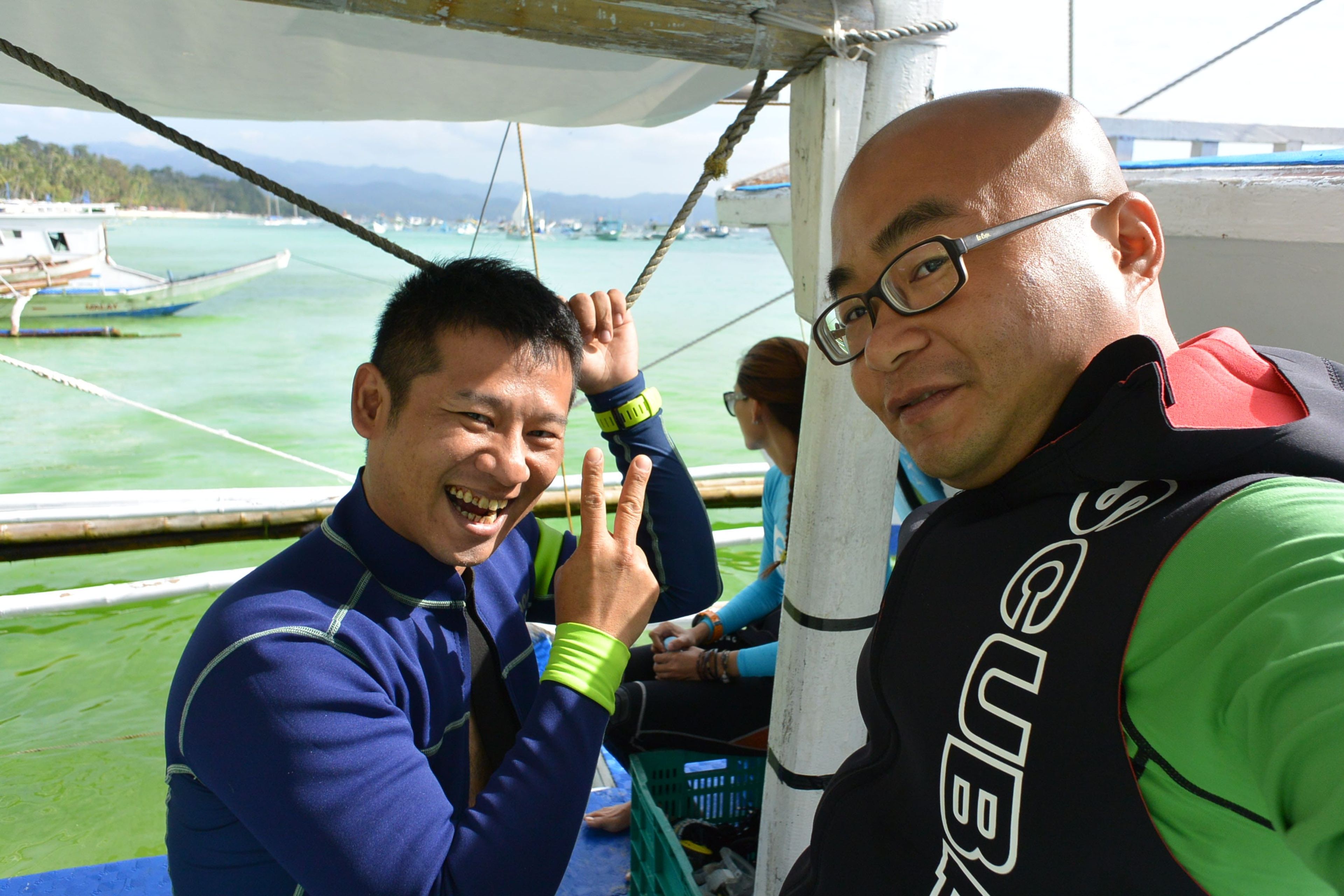 Scuba diving at Coral Gardens