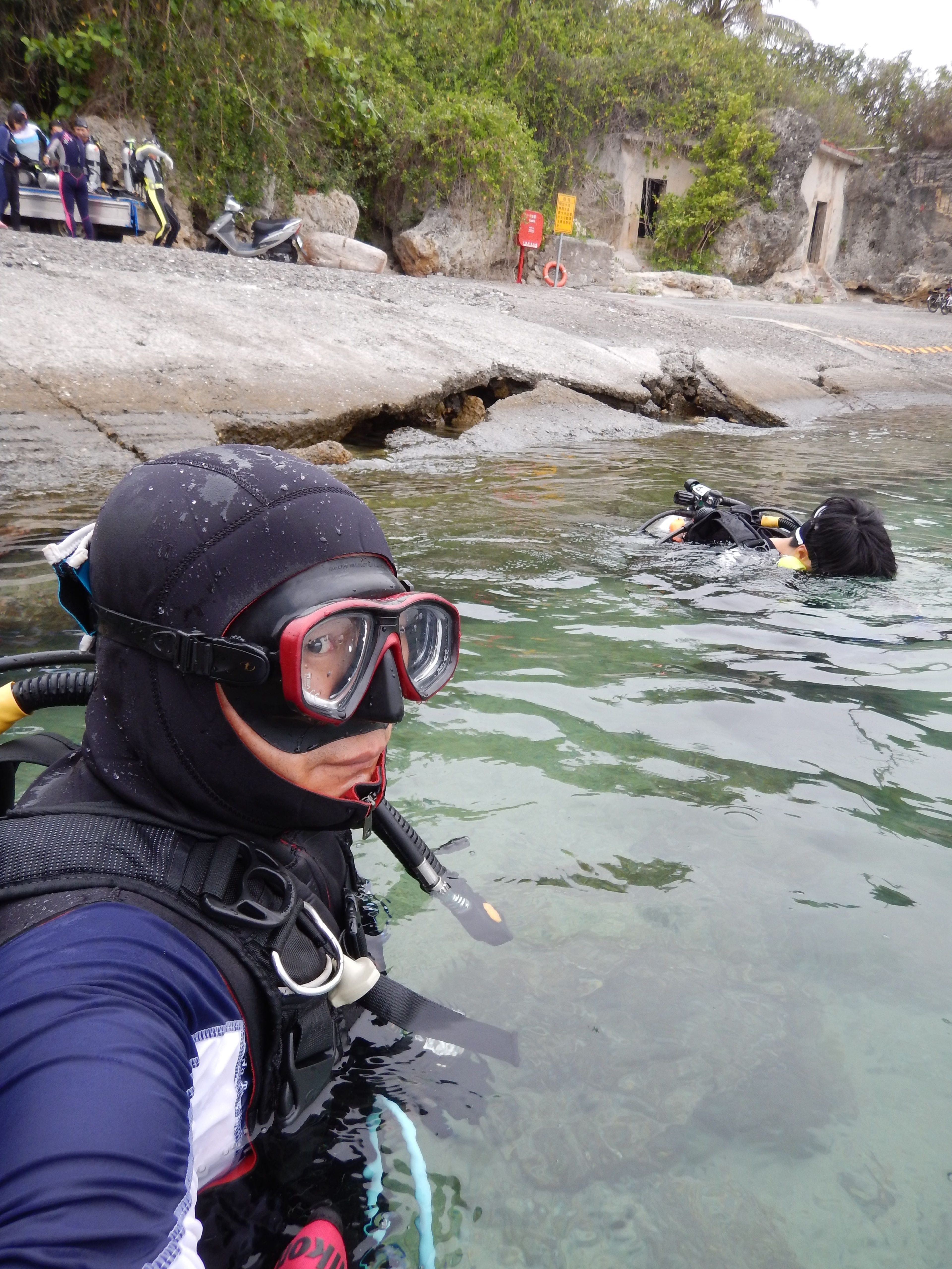 Scuba diving at 大福