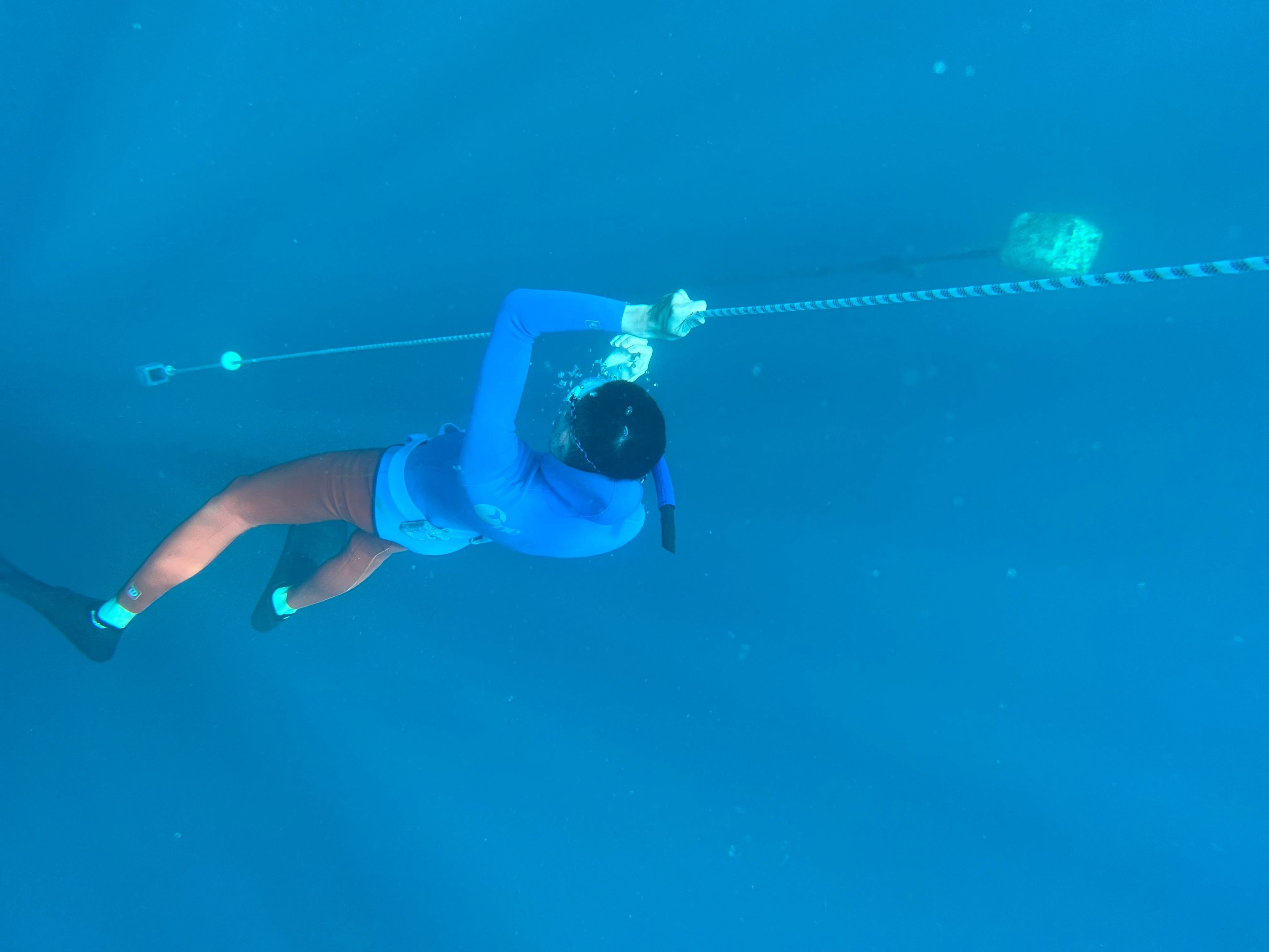 Freediving at 潮境公園