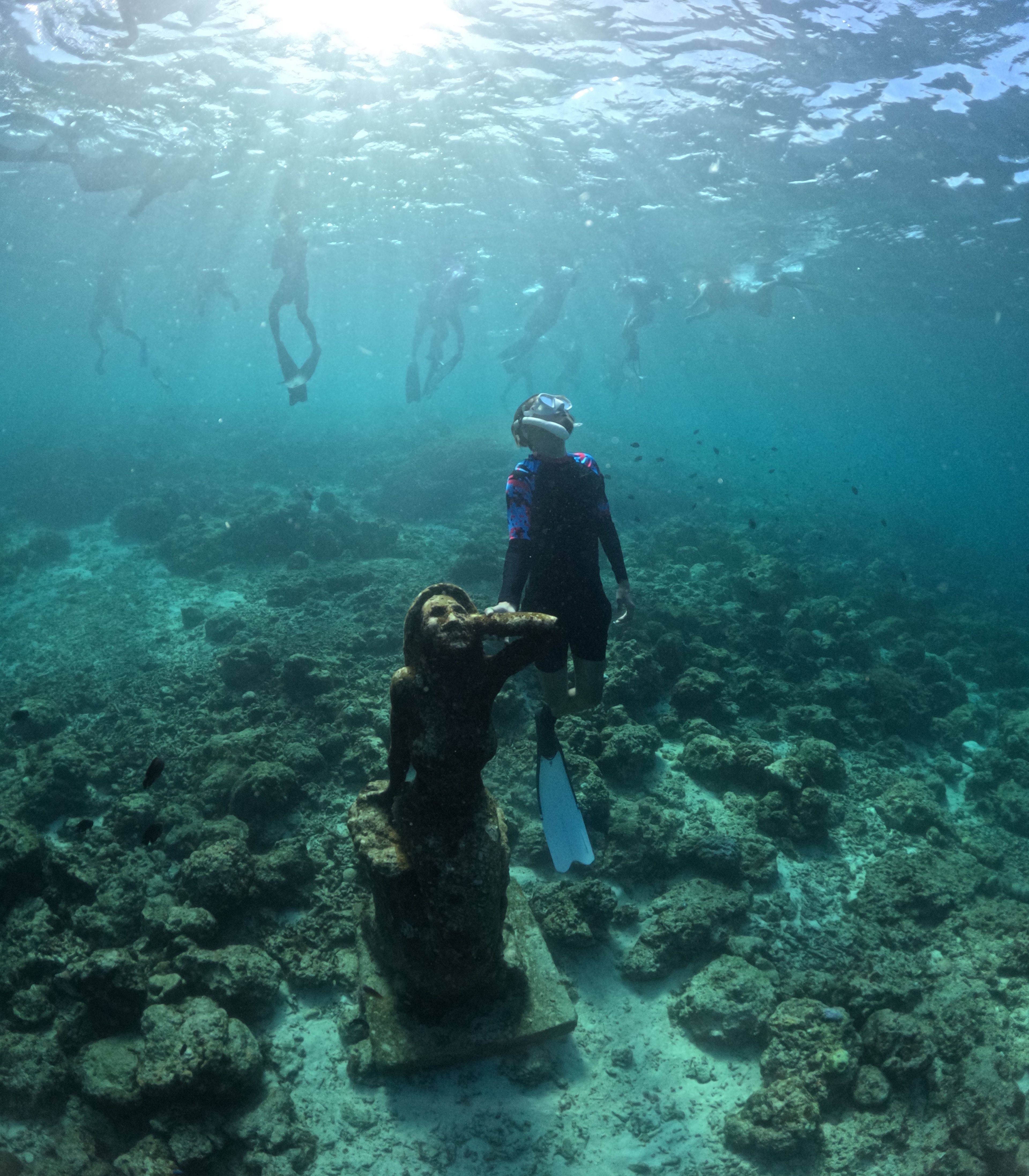 Freediving at Sardines Run
