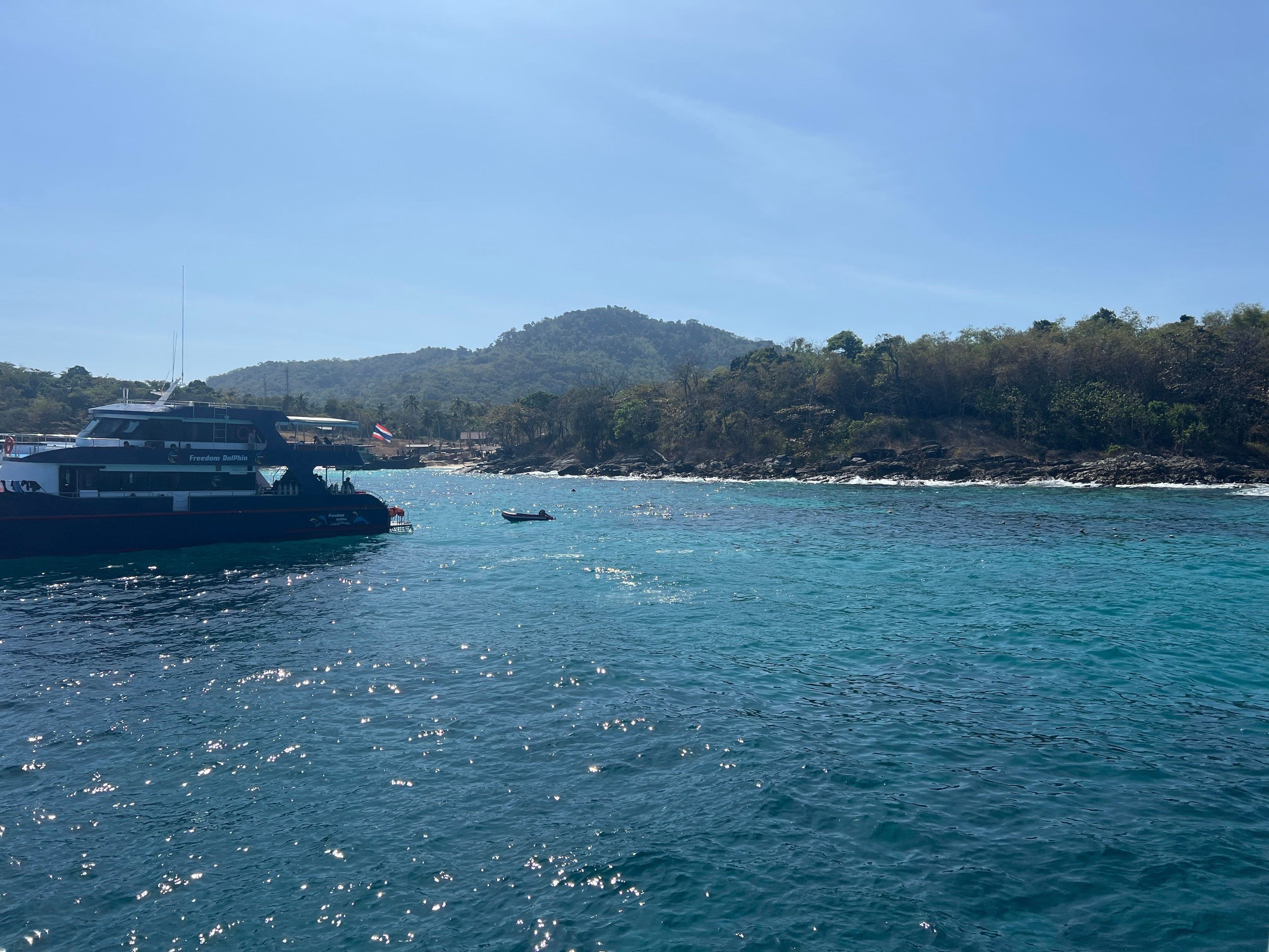 Scuba diving at Siam Bay, Racha Yai