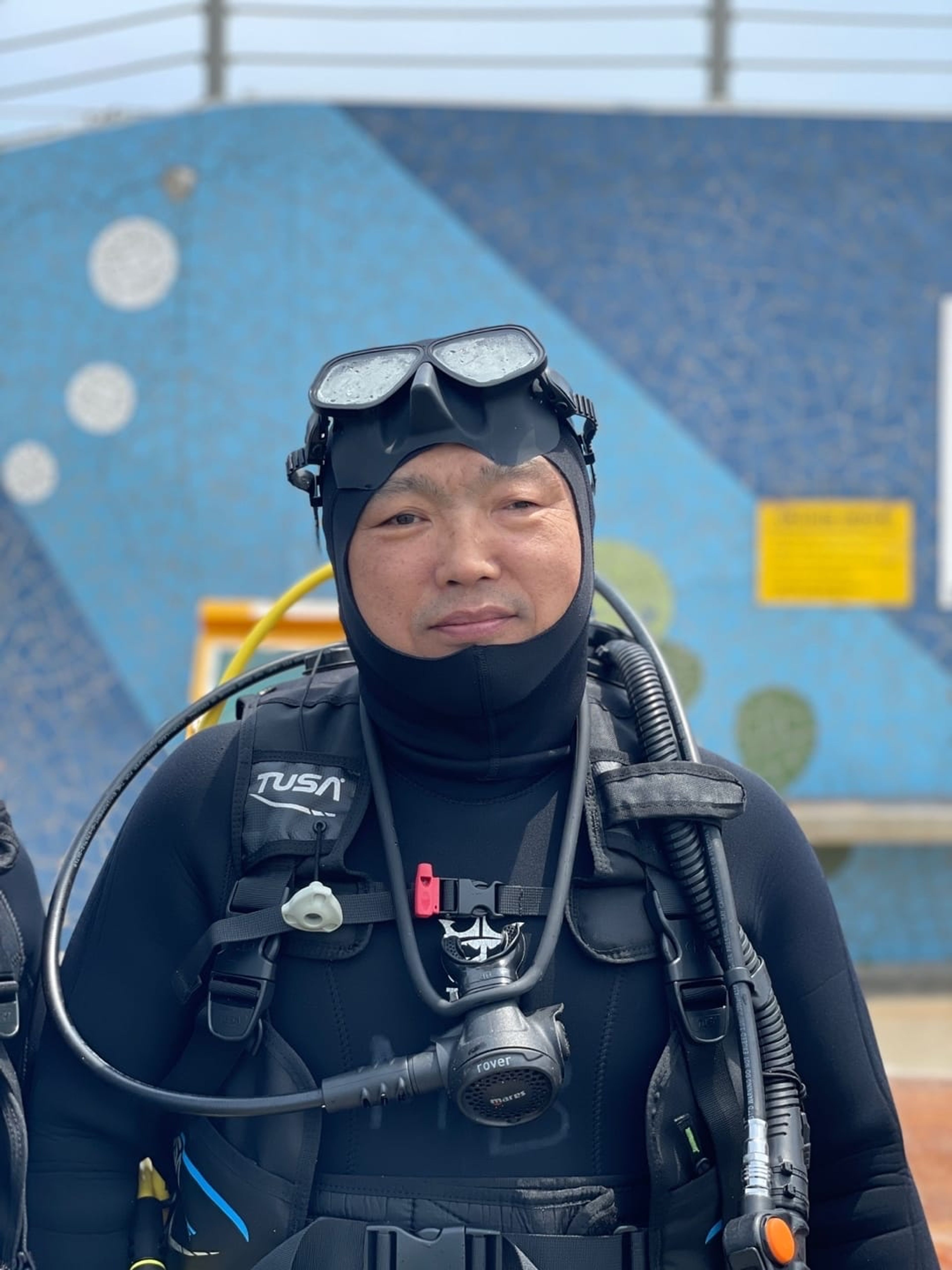 Scuba diving at OK