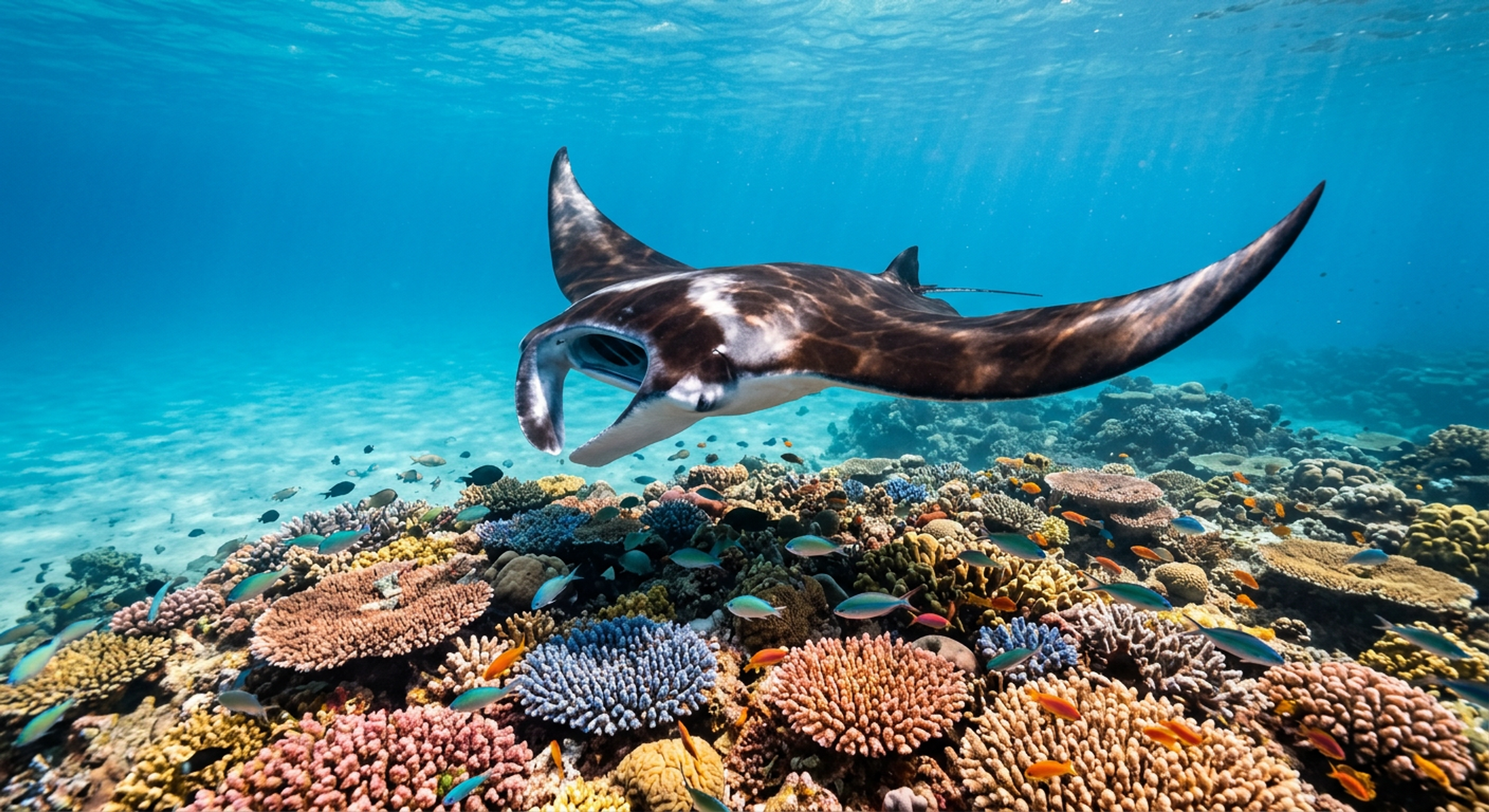 Duiken in Okinawa & Ishigaki: Manta's & de USS Emmons