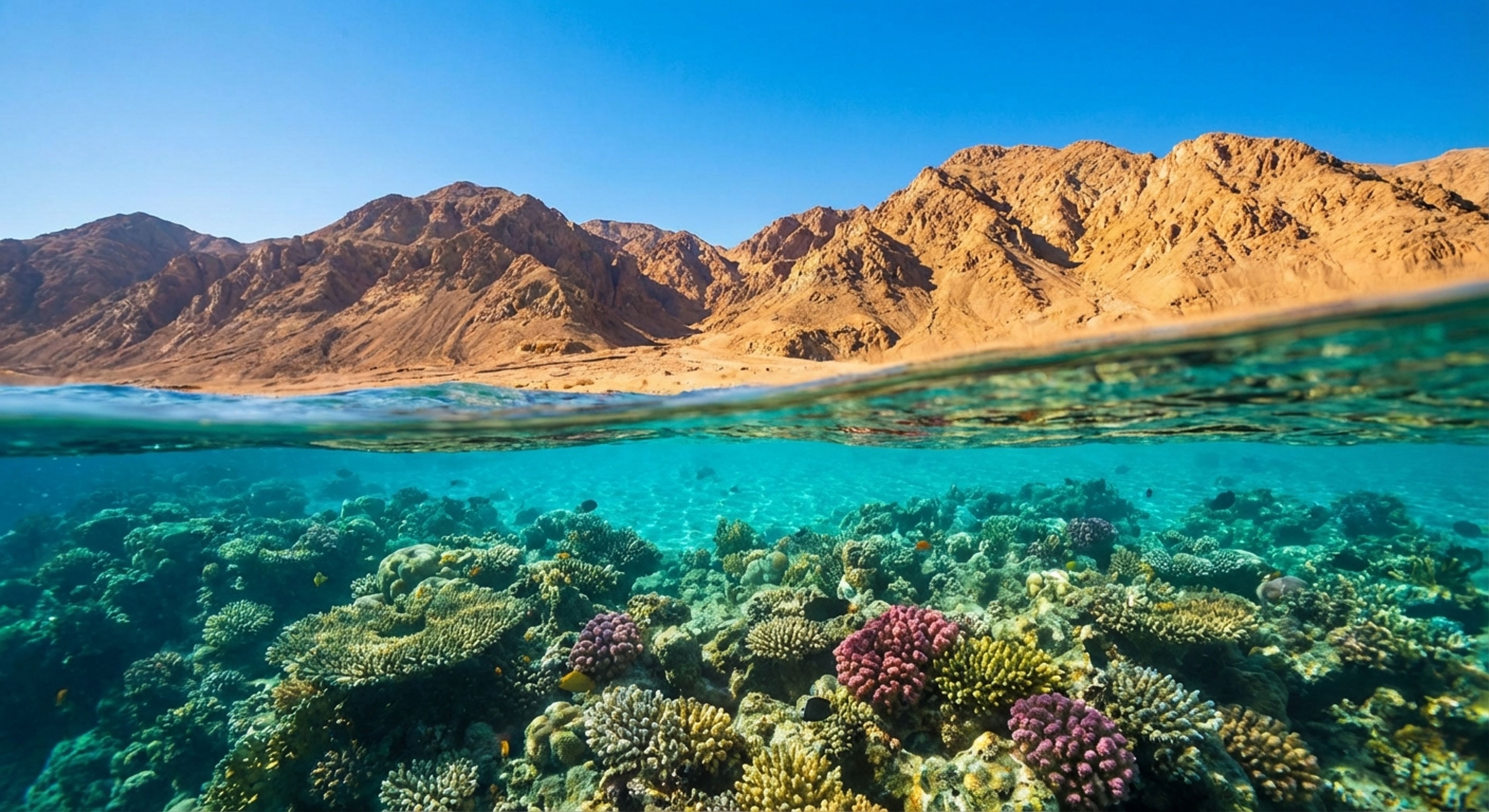 Pierwszy oddech: Przekraczając lustro w Morzu Czerwonym